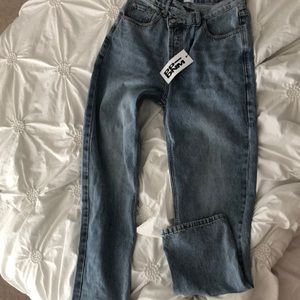 Holly Asymmetric Straight Leg Jean Princess Polly